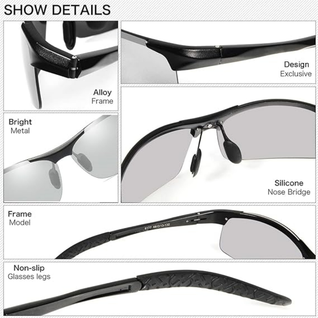 1 pcs Polarized Sunglasses Men - огляд і ціна Fishing Sunglasses Polarized