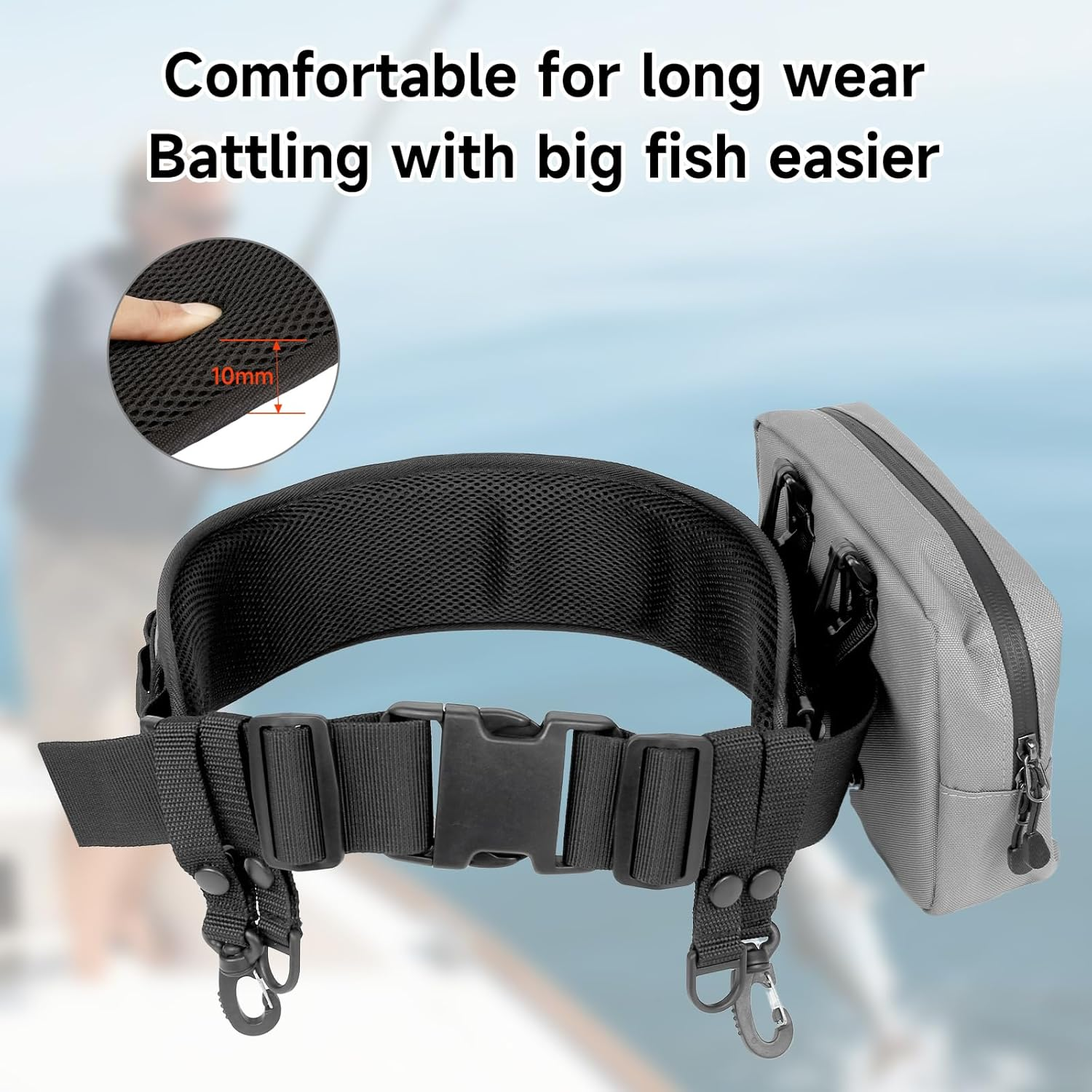 SANLIKE Fishing Belt Rod Holde - огляд і ціна Fishing Belt