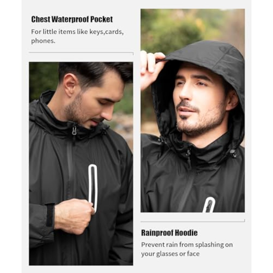 Men's Waterproof Golf Rain Sui - огляд і ціна Fishing Rain Suit