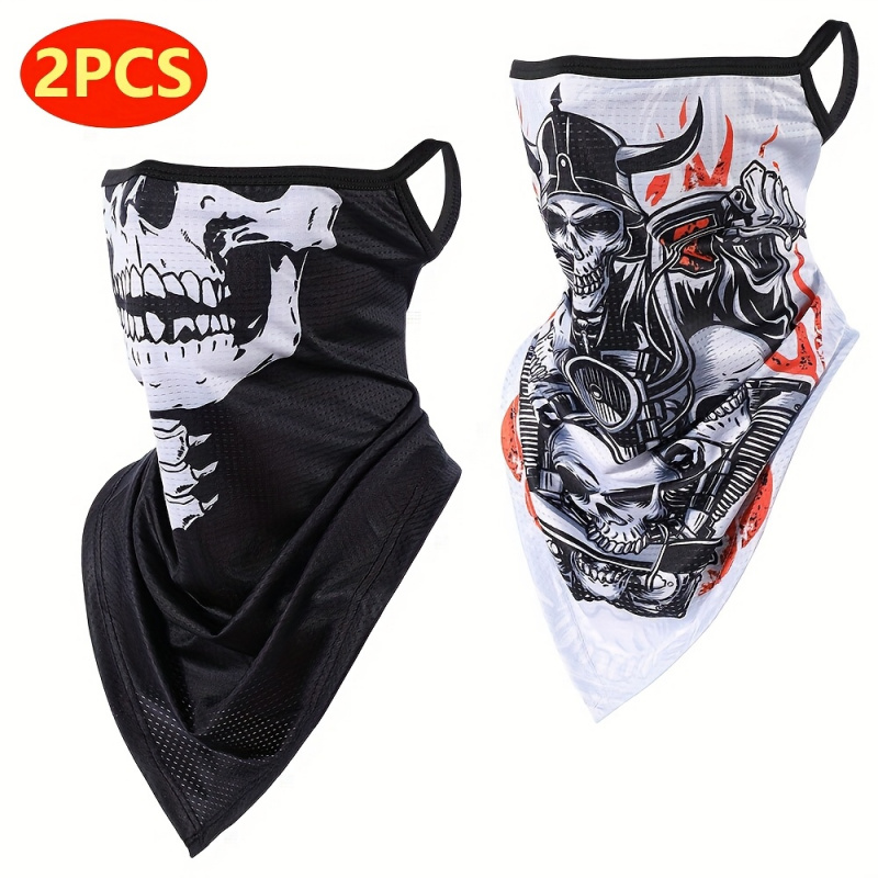 2-Pack, Men's Gothic Mask and  - огляд і ціна Fishing Mask Sun Protection