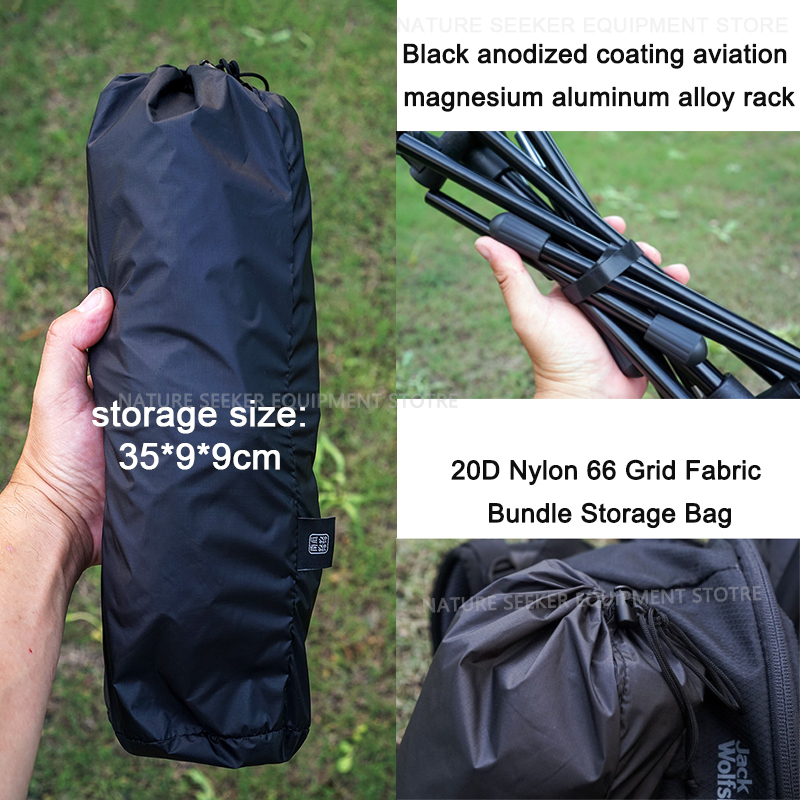 650g Ultralight Folding Campin - огляд і ціна Fishing Backpack