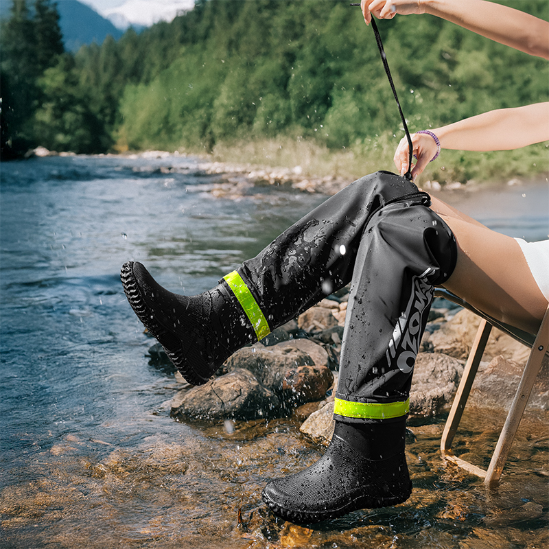 Foldable Outdoor High-top Rain - огляд і ціна Fishing Boots