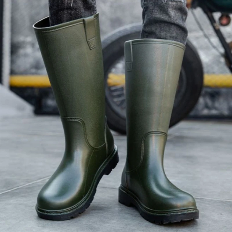 Rain Boots for Men Gum Fishing - огляд і ціна Fishing Waders