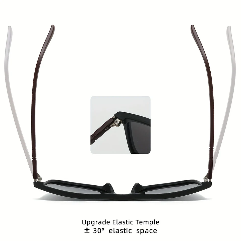2pcs Luxury Square Vintage Pol - огляд і ціна Fishing Sunglasses Polarized