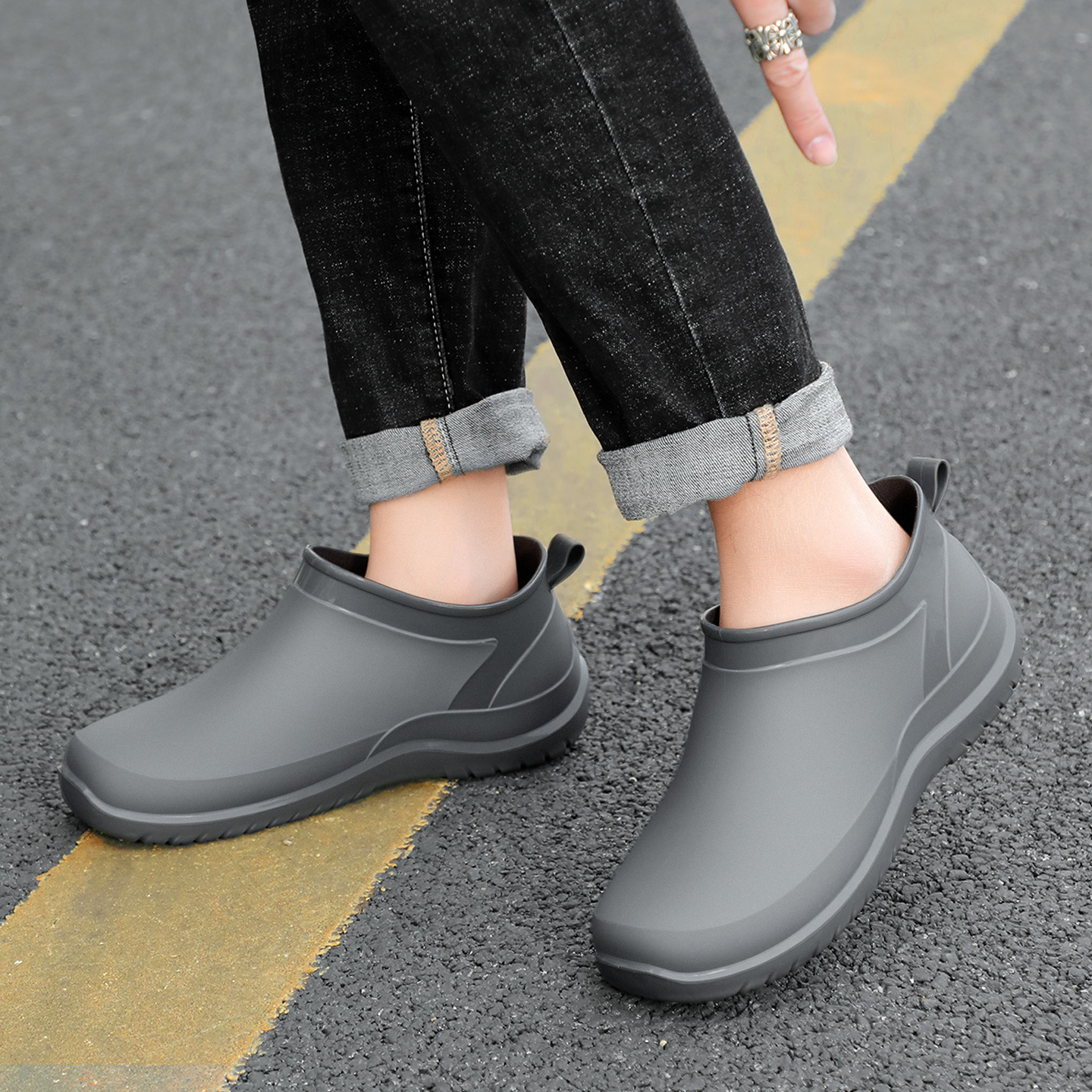 Rain boots Men's Waterproof Sh - огляд і ціна Fishing Boots