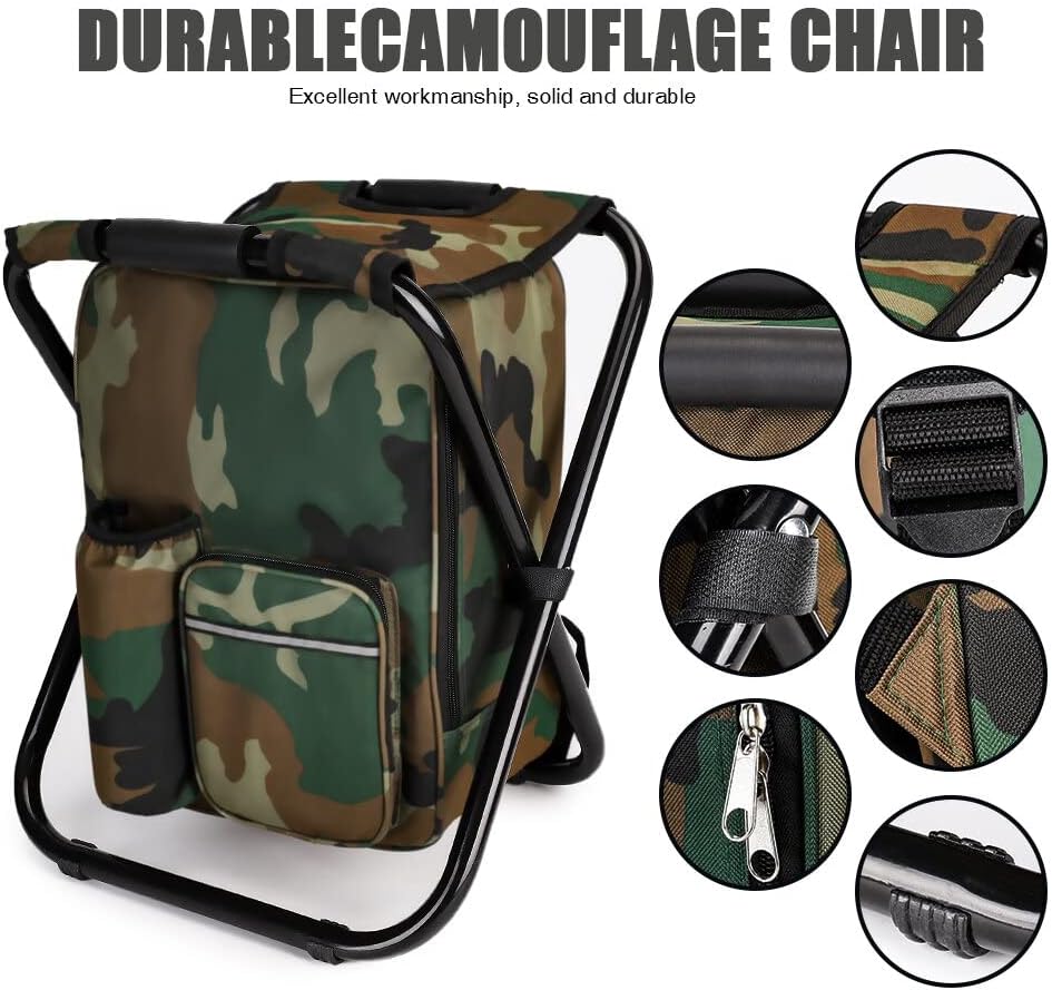 Portable Folding Camping Stool - огляд і ціна Fishing Bag Waterproof
